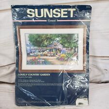 Dimensions sunset crewel for sale  Colchester