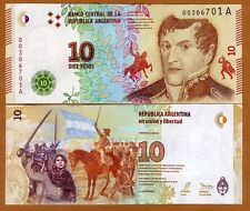 Argentina, 10 Pesos, ND (2016), P-360, Serie A, Nuevo Diseño UNC segunda mano  Embacar hacia Argentina