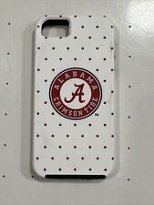 Used, Case-Mate UNIVERSITY OF ALABAMA Crimson Tide iPHONE 5 Cover CASE Tough FREE SHIP for sale  Shipping to South Africa