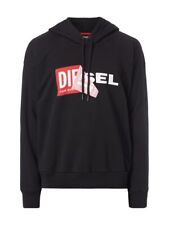 Diesel hoodie logo gebraucht kaufen  Ehlscheid, Kurtscheid, Melsbach