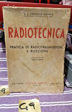 Ernesto montù radiotecnica usato  Italia
