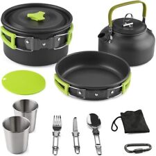 13pcs camping cookware for sale  BIRMINGHAM