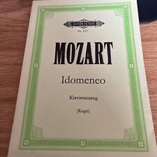 Mozart idomeneo klavierauszug gebraucht kaufen  Hankensbüttel