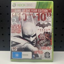 Batman Arkham City Jogo do Ano Edição Xbox 360 Jogo PAL GOTY GRÁTIS Au Post comprar usado  Enviando para Brazil