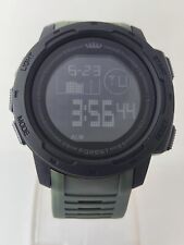 Relógio de pulso unissex Forest digital mostrador preto escuro material fibra pulseira de silicone comprar usado  Enviando para Brazil