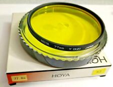 Filtro de lente de vidro genuíno Hoya 77mm amarelo Y K2 #K2 K-2 k 2 feito no Japão 77 mm  comprar usado  Enviando para Brazil