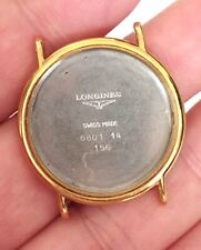 Vintage Original Longines 6801-14 Case Watch Gold Plate 33mm for sale  Shipping to South Africa