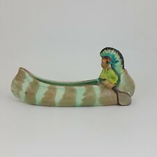 Burleigh Ware Indian Canoe Green Headdress - 6232 OA for sale  Shipping to South Africa