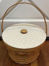 basket large lidded round for sale  Rumson