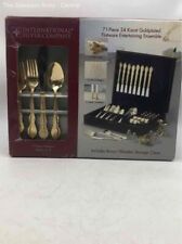 gold plated flatware for sale  Detroit