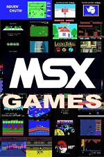MSX -- 🧩 GAMES 🧩 SPIELE 🧩 JEUX 🧩 GIOCHI 🧩 JUEGOS 🧩 🔔, usado comprar usado  Enviando para Brazil