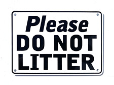 Litter warning sign for sale  Mount Gilead