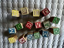 wooden alphabet blocks for sale  Washington