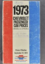 1973 chevrolet price for sale  Olympia