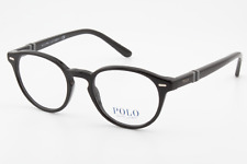 Monturas de gafas redondas macho Polo Ralph Lauren PH2208 5001 negras 47 mm segunda mano  Embacar hacia Argentina