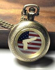 patriotic watch quartz pocket for sale  Mansfield