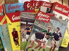 Magazyn GAELIC SPORT lata 60. 1970. GAA Hurling Piłka nożna Irlandzka Irlandia Piłka nożna na sprzedaż  Wysyłka do Poland