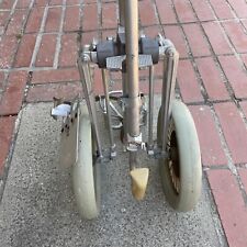 Bolsa de golfe Golden Bear alumínio push pull carrinho dobrável rodas antigas vintage, usado comprar usado  Enviando para Brazil