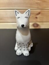 Anthropologie ceramic dog for sale  MITCHAM