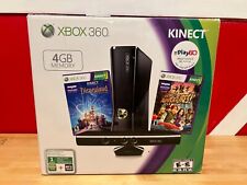 Consola Xbox 360 Slim 4 GB Kinect Disneyland Adventures paquete en caja original segunda mano  Embacar hacia Argentina