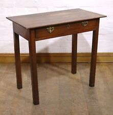 Antique rustic Georgian oak side table - console table for sale  Shipping to South Africa