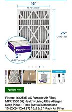16x25x5 air filters for sale  Economy