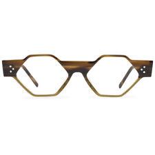 Óculos hexágono preto armação geométrica acetato exclusivo único comprar usado  Enviando para Brazil