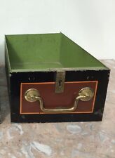 Antique metal safe for sale  BLANDFORD FORUM