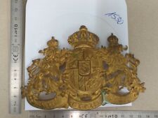 Gebraucht, (1530)    Emblem  Helm oder Pickelhaube Bayern Offizier feuervergoldet Original gebraucht kaufen  Berlin