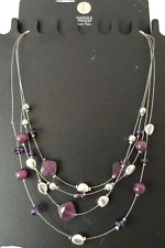 Purple strand necklace. for sale  NUNEATON