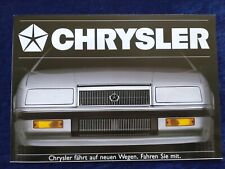 Chrysler prospekt voyager gebraucht kaufen  Vechta