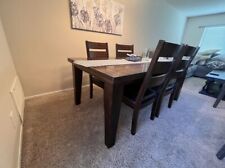 5 piece wood dining set for sale  Fountain Valley