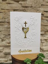 Holy communion invitation for sale  CROYDON