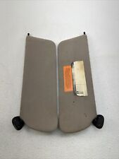 Used, 1992-1996 Jeep Cherokee Sport XJ Sun Visors Sunvisors OEM Light Gray for sale  Shipping to South Africa