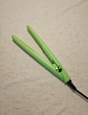 H2PRO mini mini Flat Iron 3/4in Ceramic Nano Technology Green Travel Iron for sale  Shipping to South Africa