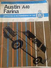 Austin a40 farina for sale  OLDBURY