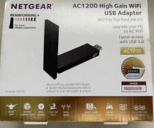 Adaptador USB WiFi Netgear (A6210) AC1200 802.11 AC doble banda USB 3.0 segunda mano  Embacar hacia Mexico