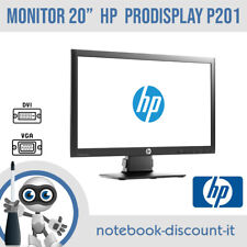 HP Monitor Prodisplay P201  20" per PC 1600x900 px  GRADO B BASE NON ORIGINALE , używany na sprzedaż  Wysyłka do Poland