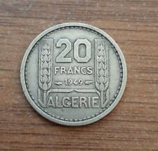 Algerie francs 1949 d'occasion  Montélimar