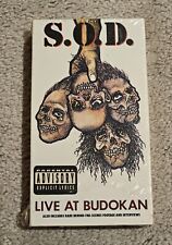 S.O.D.  Fita VHS Live at Budokan 1992 comprar usado  Enviando para Brazil