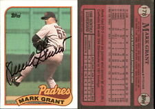 mark grant signed padres card for sale  USA