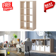 IKEA KALLAX 8 Shelf Shelving Wooden Bookcase Unit Display Storage Cube 77x147 cm till salu  Toimitus osoitteeseen Sweden