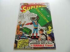 DC Comics Silver Age Superman 182 UK Stamped Lower Mid-Grade Pence Copy, used for sale  Shipping to South Africa