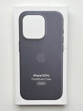 Capa Apple FineWoven com MagSafe para iPhone 15 Pro - Preta, usado comprar usado  Enviando para Brazil