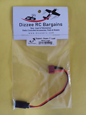 Dupont Servo to Deans T Plug 100mm Lead for RC Model Aircraft Planes Helis Cars for sale  Shipping to South Africa