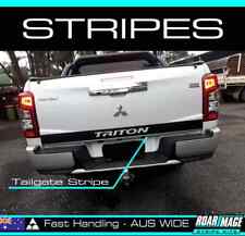 Adesivo AM Triton TAILGATE listra ajuste 2006-2023 MITSUBISHI MQ MN MR 4x4 elevador comprar usado  Enviando para Brazil