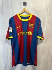 Camisa Nike FC Barcelona 2010 2011 casa tamanho G kit de futebol maillot, usado comprar usado  Enviando para Brazil