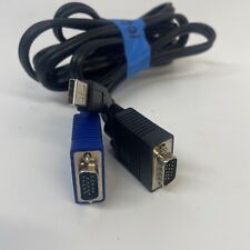 Cabo USB VGA KVM 2 em 1 sem marca 10 pés VGA-SVGA HDB 15 pinos macho para macho comprar usado  Enviando para Brazil