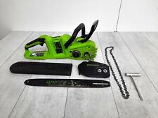 Greenworks Tools 48V Akumulatorowa piła łańcuchowa 35cm Miecz bez akumulatora i ładowarki, używany na sprzedaż  PL