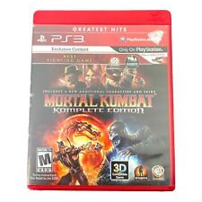 Mortal Kombat Edición Completa (PS3, 2012) CIB Probado Funciona segunda mano  Embacar hacia Argentina